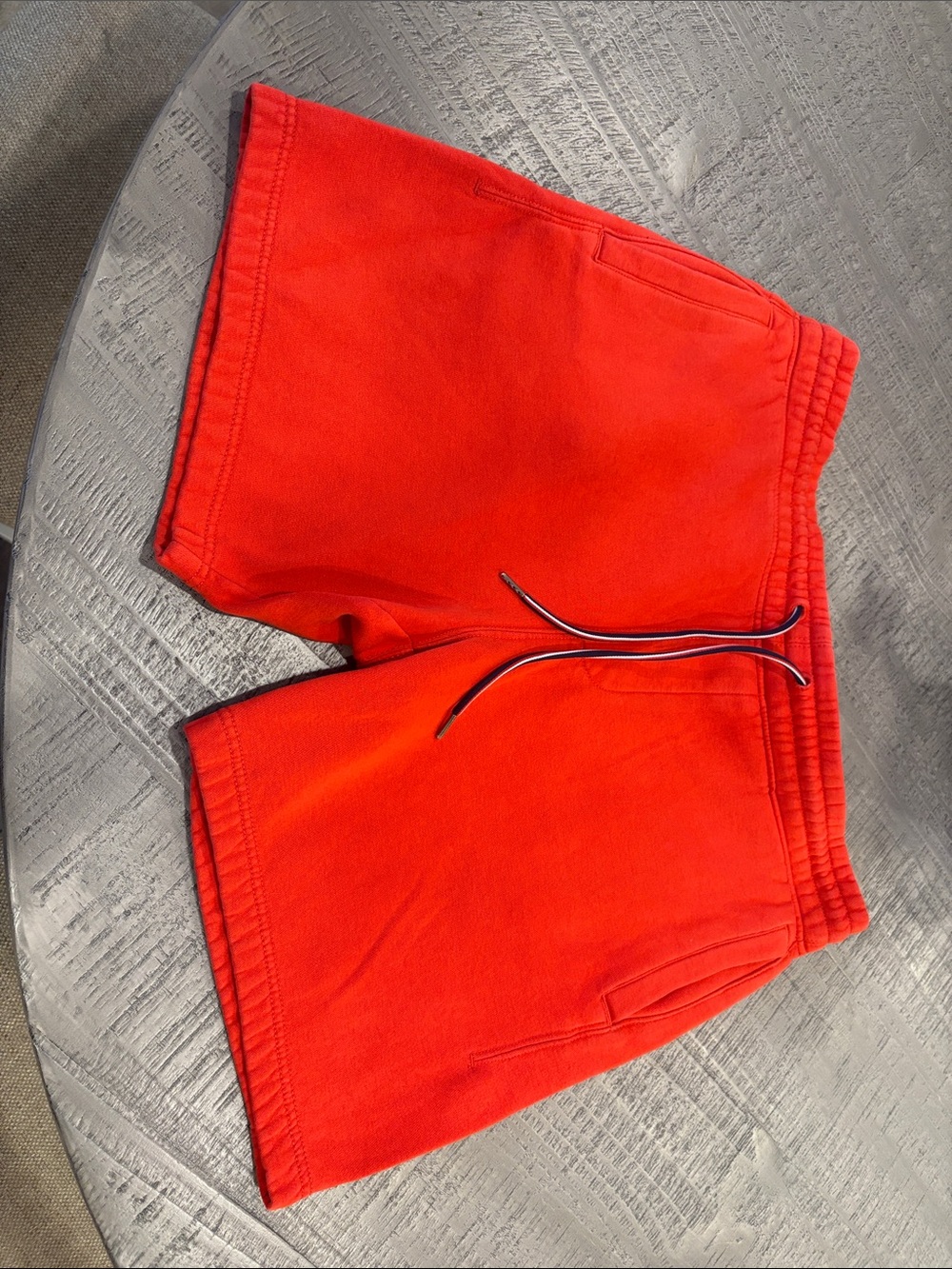 Men’s Red Tommy Hilfiger Casual Drawstring Shorts large